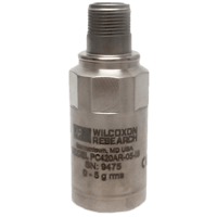 Wilcoxon Sensing Technologies Intrinsically Safe 4-20 mA Loop Powered Sensor, PC420A Series